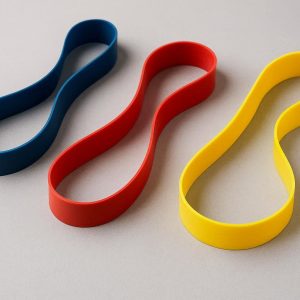 5 Elastic Exercise Bands for Physical Therapy & Rehabilitation