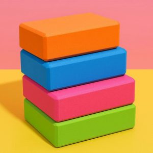 14 Colorful Foam Yoga Block Set for Kids & Fun Yoga