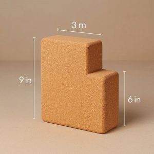 Multi-Height Yoga Block for Dynamic Practice