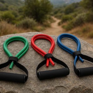 Foldable Resistance Bands for Outdoor Workouts & Hiking